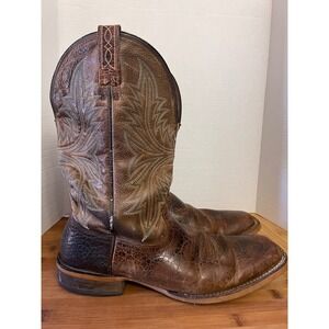 Ariat Men's Cowhand Leather Square Toe Western Cowboy Boots Size 13